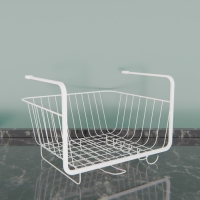 Корзина подвесная Доляна, 29×25×19,5 см, цвет белый Корзина подвесная Доляна, 29×25×19,5 см, цвет белый