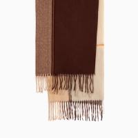 Палантин женский MINAKU цв. бежевый, размер 68*180 см Палантин женский MINAKU цв. бежевый, размер 68*180 см