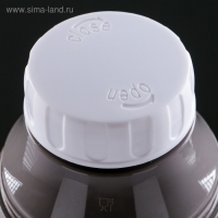 Термос 1 л, со стеклянной колбой, 11 х 31см, микс