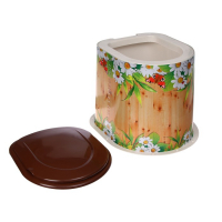 Туалет дачный, h = 36 см, без дна, с отверстиями для крепления к полу, МИКС Туалет дачный, h = 36 см, без дна, с отверстиями для крепления к полу, МИКС