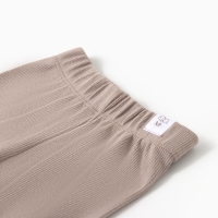 Комплект (лонгслив и брюки) детский MINAKU, цвет коричневый, рост 74-80 см