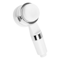 Лейка для душа ZEIN Z3548, d=60 мм, 3 режима, с резиновыми щётками, отсек для геля, белая Лейка для душа ZEIN Z3548, d=60 мм, 3 режима, с резиновыми щётками, отсек для геля, белая