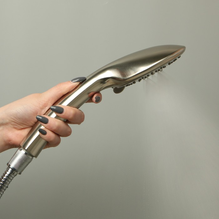 Душевая лейка Accoona A333A, 5 режимов, сатин Душевая лейка Accoona A333A, 5 режимов, сатин