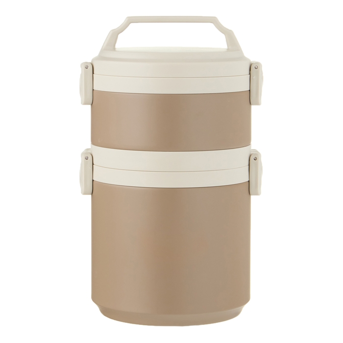 Термос для еды, 2.7 л, сохраняет тепло до 8 ч, коричневый Термос для еды, 2.7 л, сохраняет тепло до 8 ч, коричневый