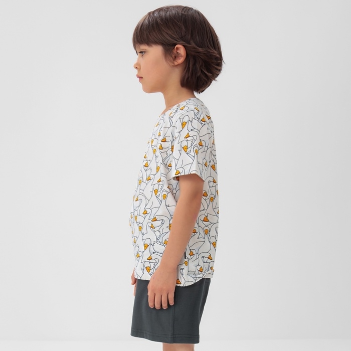 Пижама детская (футболка и шорты) KAFTAN Gussi, р-р30 (98-104) Пижама детская (футболка и шорты) KAFTAN Gussi, р-р30 (98-104)