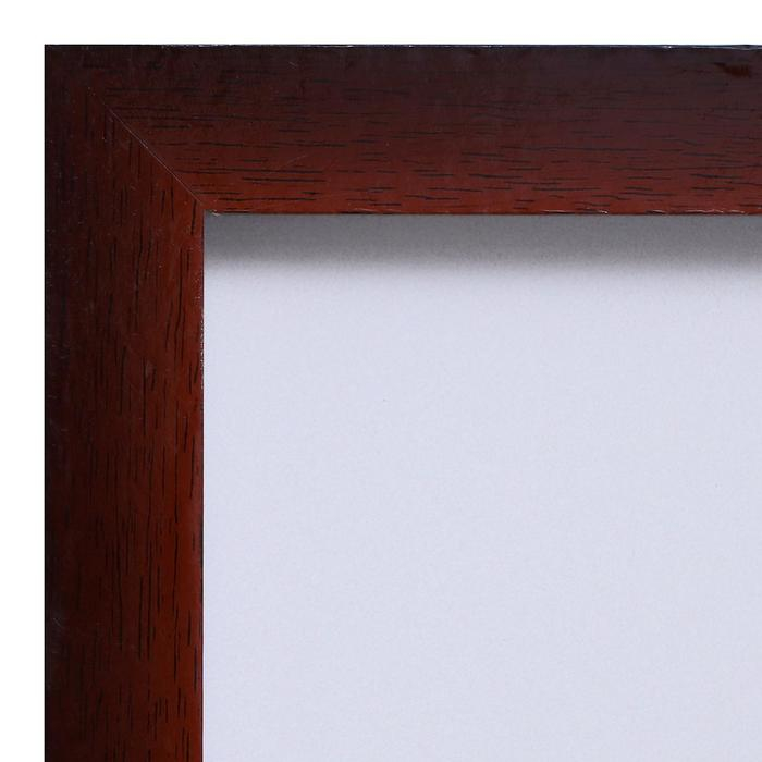 Картина "Белая орхидея" 67х107 см рамка МИКС