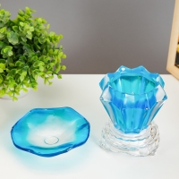 Аромасветильник "Аквамарин" GU9 диммер голубой 11х11х11,5см RISALUX Аромасветильник "Аквамарин" GU9 диммер голубой 11х11х11,5см RISALUX