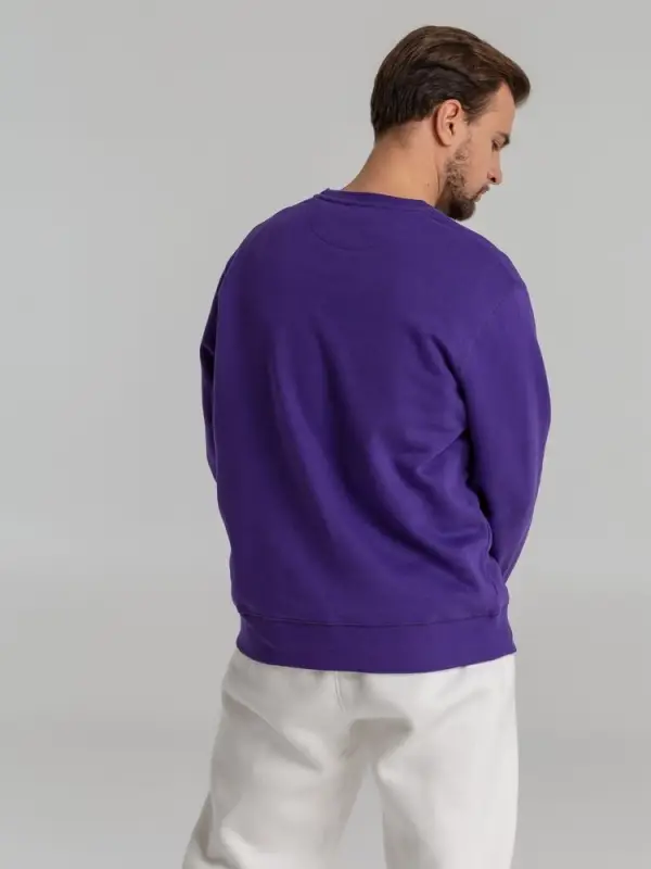 Свитшот унисекс King, фиолетовый, размер XS