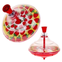 Юла прозрачная «Клубника», МИКС Юла прозрачная «Клубника», МИКС