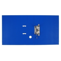 Папка-регистратор А4, 75 мм, Lamark, ПВХ, двухстороннее покрытие, металлическая окантовка, карман на корешок, собранная, синий/синий Папка-регистратор А4, 75 мм, Lamark, ПВХ, двухстороннее покрытие, металлическая окантовка, карман на корешок, собранная, синий/синий