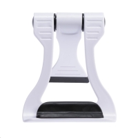 Подставка для телефона Luazon, складная, усиленная, регулируемая высота, бело/чёрная Подставка для телефона Luazon, складная, усиленная, регулируемая высота, бело/чёрная