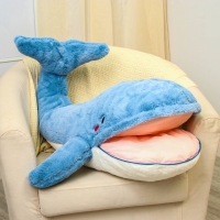 Мягкая игрушка «Кит», 90 см, рот на молнии Мягкая игрушка «Кит», 90 см, рот на молнии