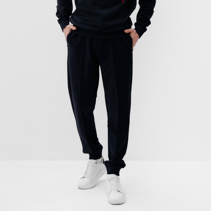 Брюки спортивные мужские DIROMM р. 46, цвет синий Брюки спортивные мужские DIROMM р. 46, цвет синий