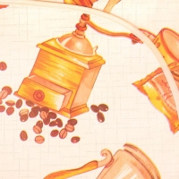 Скатерть на нетканой основе многоразовая с бейкой &laquo;Мажор&raquo;, 135&times;110(+/-5) см, цвет микс