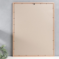 Фоторамка сосна с20 махагон 60х80 см (пластиковый экран)