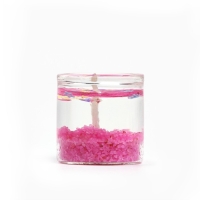 Новогодняя свеча гелевая Зима это &laquo;Новый год: Тепла и уюта&raquo;, 2,5 х 2,5 х 2,5 см