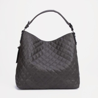 Сумка-мешок, отдел на молнии, наружный карман, цвет серый Сумка-мешок, отдел на молнии, наружный карман, цвет серый