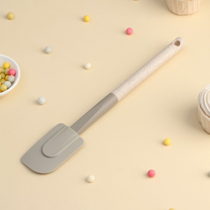 Лопатка Доляна &laquo;Стоун&raquo;, 28,8&times;5 см, цвет серый