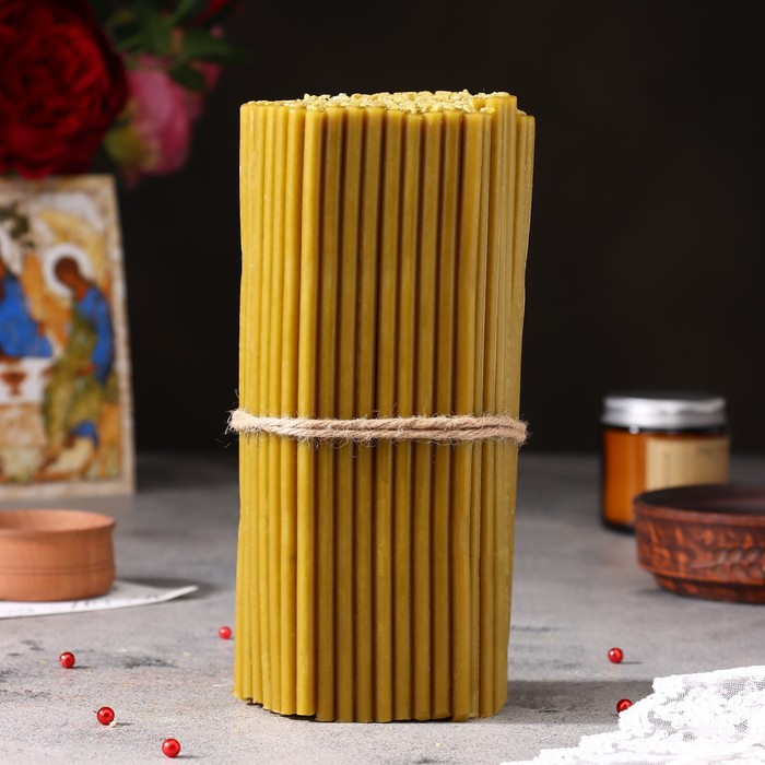 Свечи церковные № 60, упаковка 1кг Свечи церковные № 60, упаковка 1кг