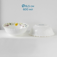 Сервиз столовый Avvir «Полевые цветы», 18 предметов: 6 тарелок d=16,5 см, d=17,5 см, d=23 см, стеклокерамика, цвет белый Сервиз столовый Avvir «Полевые цветы», 18 предметов: 6 тарелок d=16,5 см, d=17,5 см, d=23 см, стеклокерамика, цвет белый