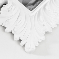 Фоторамка полистоун 10х15 см "Пышные листья" белая 26х20 см Фоторамка полистоун 10х15 см "Пышные листья" белая 26х20 см