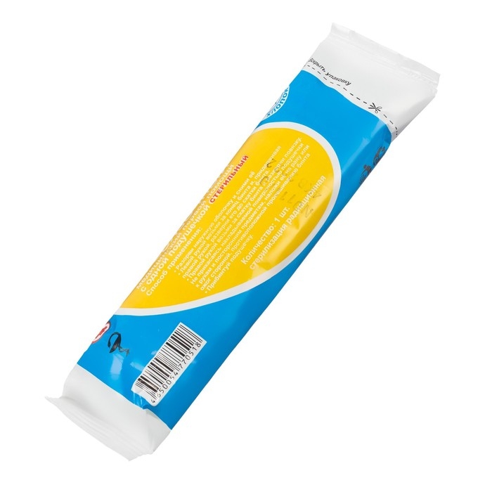 Пакет перевязочный первой помощи, стерильный, с одной подушечкой, плотность - 36 Пакет перевязочный первой помощи, стерильный, с одной подушечкой, плотность - 36