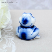 Сувенир &laquo;Лягушка&raquo;, гжель