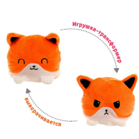 Мягкая игрушка-перевёртыш &laquo;Лиса&raquo;