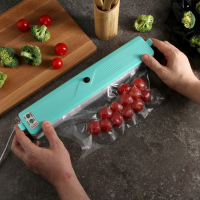 Вакууматор Luazon LPS-02, 15 Вт, 6 пакетов, 220В, 25 см, бирюзовый Вакууматор Luazon LPS-02, 15 Вт, 6 пакетов, 220В, 25 см, бирюзовый