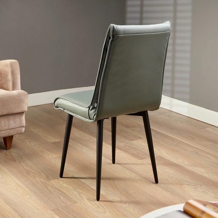 Стул Сенатор, кожа олива