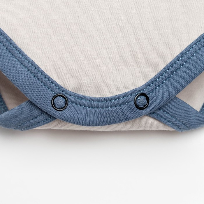 Боди Крошка Я Боди Крошка Я "Мишка", рост 74-80 см, серый