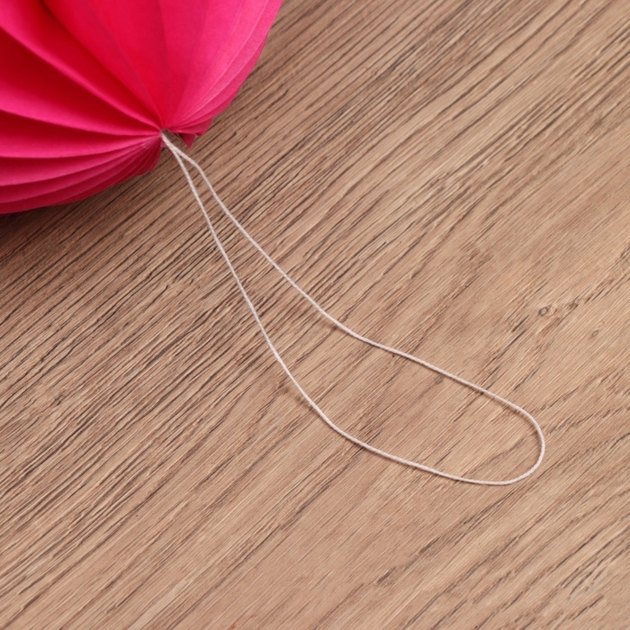 Шар бумажный декоративный, диаметр 30 см, цв. т. розовый Шар бумажный декоративный, диаметр 30 см, цв. т. розовый