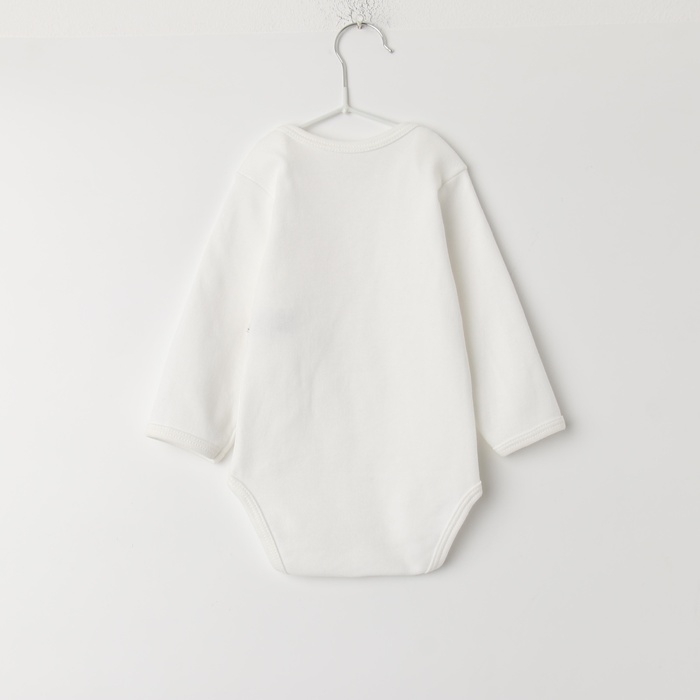 Комплект детский, цвет белый/бежевый, рост 62 см