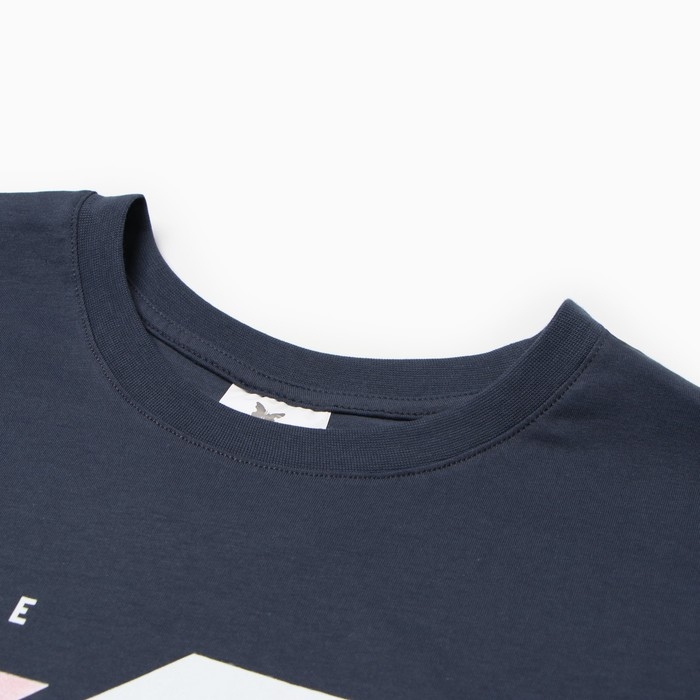 Футболка мужская MORE, цвет тёмно-серый, размер 48 Футболка мужская MORE, цвет тёмно-серый, размер 48