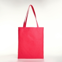 Шопер без застёжки, из текстиля, цвет розовый Шопер без застёжки, из текстиля, цвет розовый