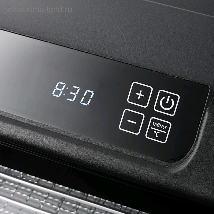 Сушилка для овощей и фруктов Kitfort КТ-1904, 500 Вт, 6 ярусов, чёрная Сушилка для овощей и фруктов Kitfort КТ-1904, 500 Вт, 6 ярусов, чёрная