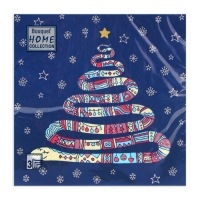 Новогодние салфетки бумажные Home Collection Сlassic &laquo;Год змеи&raquo;, 3 слоя, 33х33 см, 20 шт