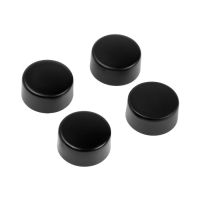 Зеркалодержатель ТУНДРА LIGHT, d=17 мм, без сверления, цвет черный, пластик, 4 шт. Зеркалодержатель ТУНДРА LIGHT, d=17 мм, без сверления, цвет черный, пластик, 4 шт.