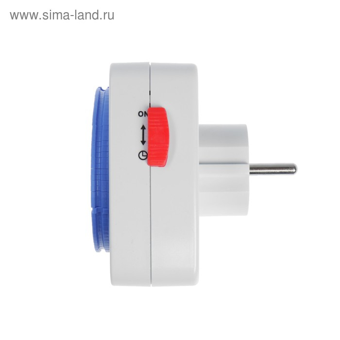 Розеточный механический таймер суточный Luazon Lighting, 16A, шаг 15 мин, 220 В Розеточный механический таймер суточный Luazon Lighting, 16A, шаг 15 мин, 220 В