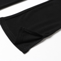 Брюки детские с разрезами KAFTAN, р. 32 (110-116 см), чёрный