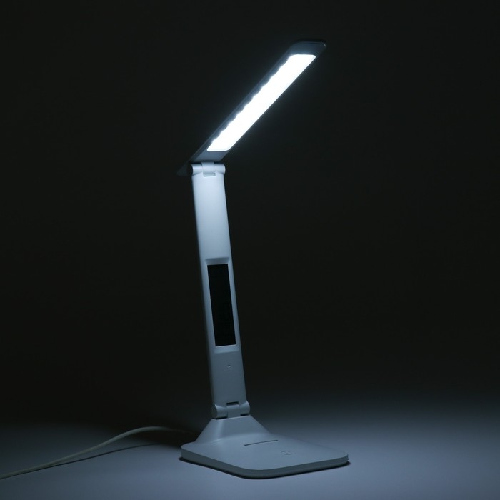 Часы-лампа электронные настольные для дома, календарь, термометр, USB, 12 x 17 x 34 см Часы-лампа электронные настольные для дома, календарь, термометр, USB, 12 x 17 x 34 см