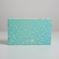 Коробка для эклеров, кондитерская упаковка, 5 вкладышей, &laquo;Для тебя&raquo;, 25.2 х 15 х 7 см