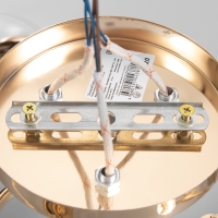 Люстра "Алеста" 3х60Вт Е27 Золото 52х52х23см Люстра "Алеста" 3х60Вт Е27 Золото 52х52х23см