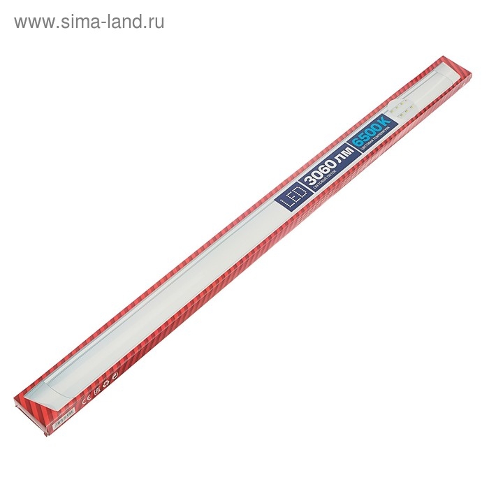 Светодиодный светильник REV Line SPO, 36 Вт, 6500 К, 3060 Лм, IP20, 1200 х 80 х 25 мм Светодиодный светильник REV Line SPO, 36 Вт, 6500 К, 3060 Лм, IP20, 1200 х 80 х 25 мм