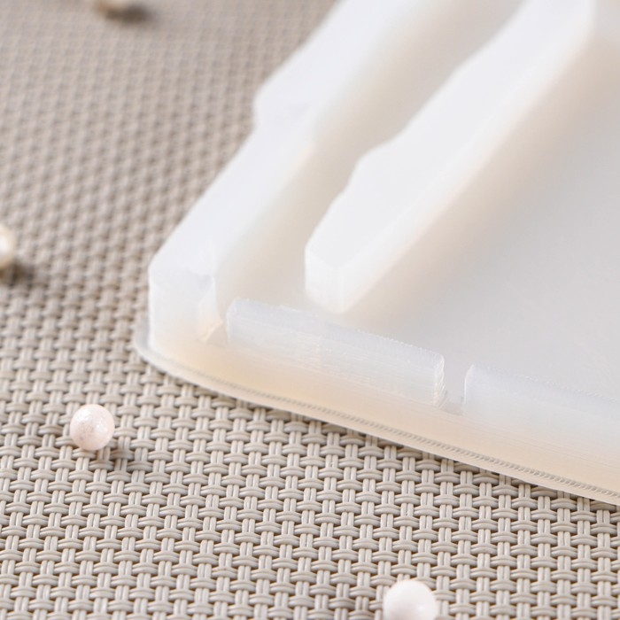 Силиконовый молд для леденцов и шоколада &laquo;Свадьба&raquo;, 12,5&times;9 см, цвет прозрачный