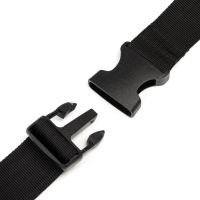 Ремень туристический, с крючками, черный, 140 см Ремень туристический, с крючками, черный, 140 см