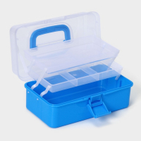 Органайзер для хранения, 3 отделения, 27&times;17&times;13 см, цвет МИКС