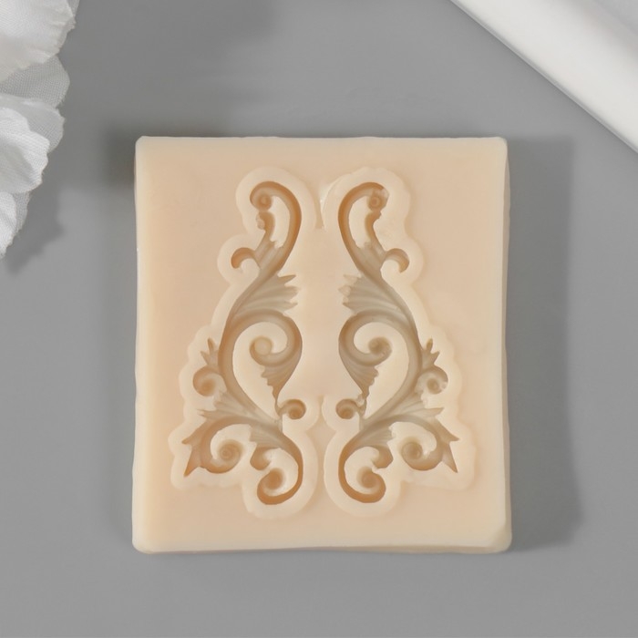 Молд силиконовый Молд силиконовый "Вензель" 4,5х1,7 см МИКС