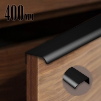 Ручка торцевая CAPPIO RT002BL, L=400 мм, м/о 256 мм, цвет черный Ручка торцевая CAPPIO RT002BL, L=400 мм, м/о 256 мм, цвет черный