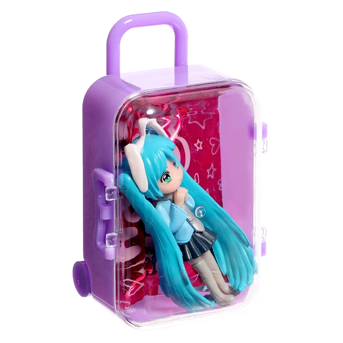Кукла-сюрприз &laquo;Малышка Юкки&raquo;, в чемодане, с заколками, МИКС